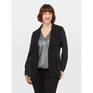 Fiorella Rubino - Blazer de tul - Negro