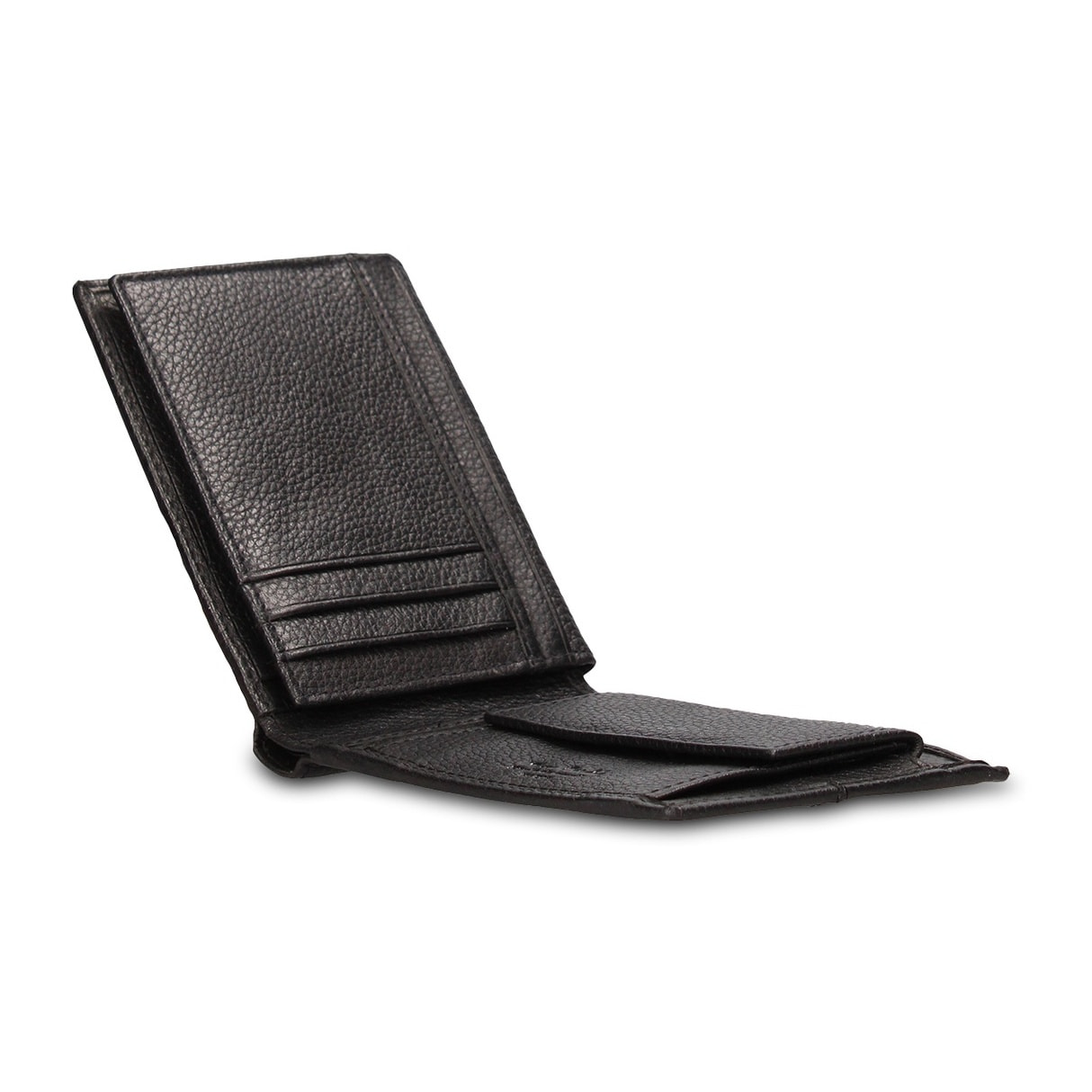 Portafoglio uomo in vera pelle - Modello Erebus Plus - Casual - 12.5 x 9.0 x 2.0 cm