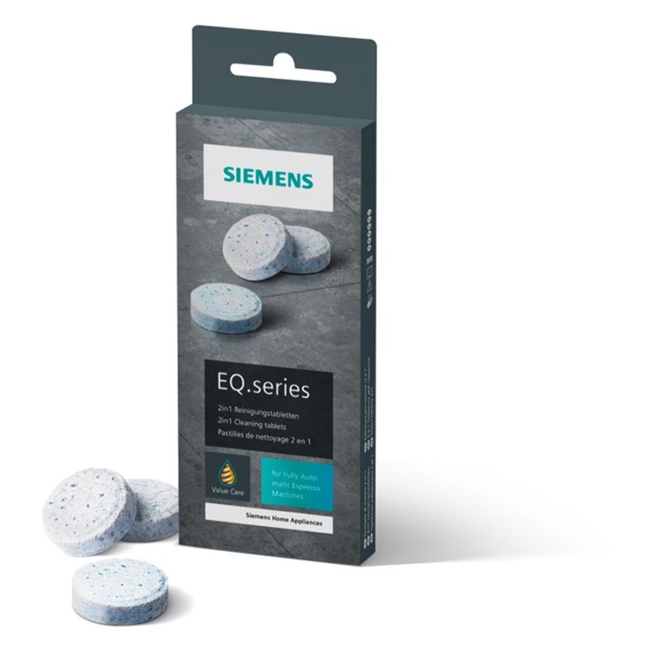 Détartrant SIEMENS Pastilles de nettoyage 2 en 1