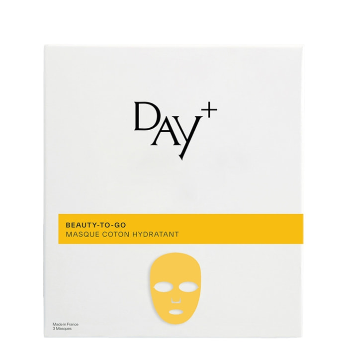 Beauty to Go - Masque Coton Hydratant x 3