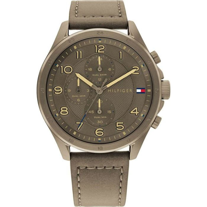 Reloj Tommy Hilfiger 1792005 Hombre Analogico Cuarzo con Correa de Piel