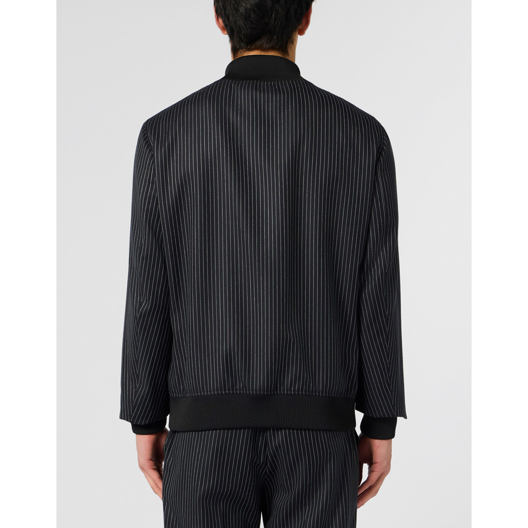 PHILIPP PLEIN Classic Tracksuit Jacket Stripes Stripes