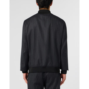 PHILIPP PLEIN Classic Tracksuit Jacket Stripes Stripes