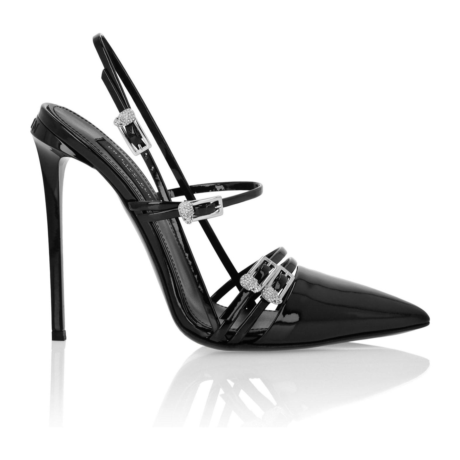 PHILIPP PLEIN Slingback shoes SKULL