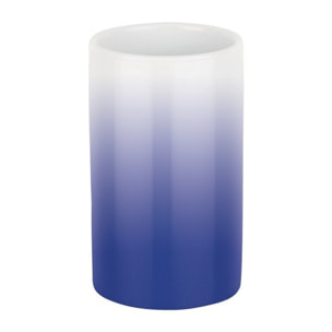 Gobelet Céramique TUBE GRADIENT Bleu Spirella