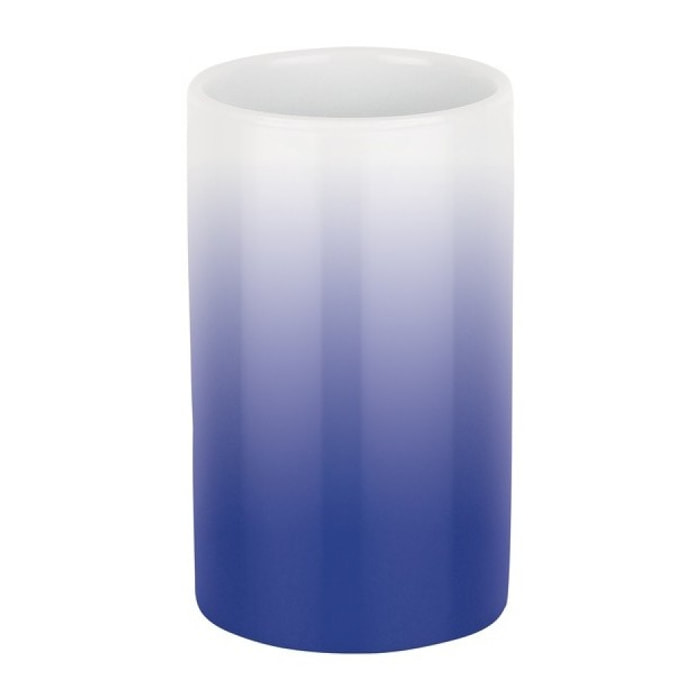 Gobelet Céramique TUBE GRADIENT Bleu Spirella