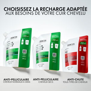 Dercos Technique - Shampooing Antipelliculaire Eco-recharge 390ml