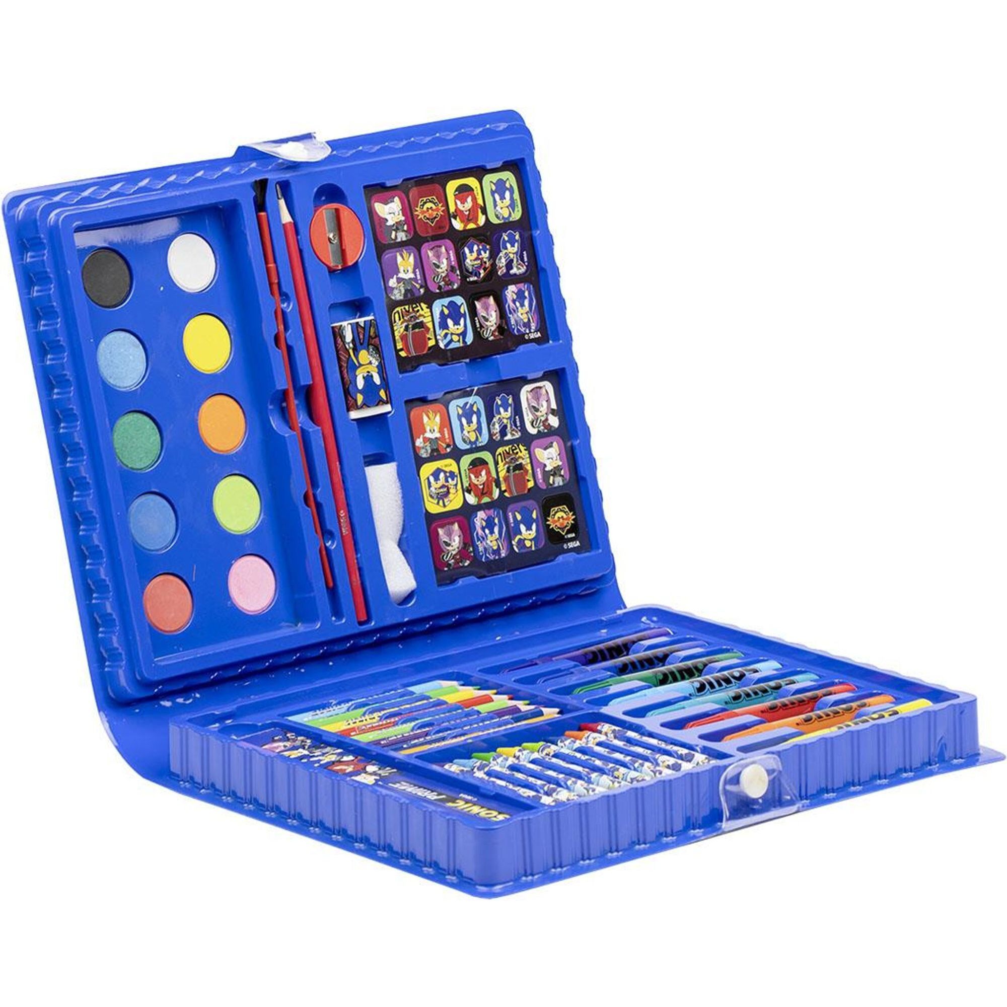 Set Papelería Coloreable Caja Sonic Prime