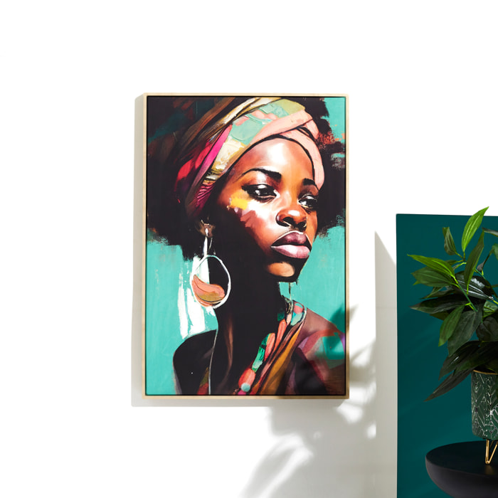 Cadre Colore Femme 60x90cm