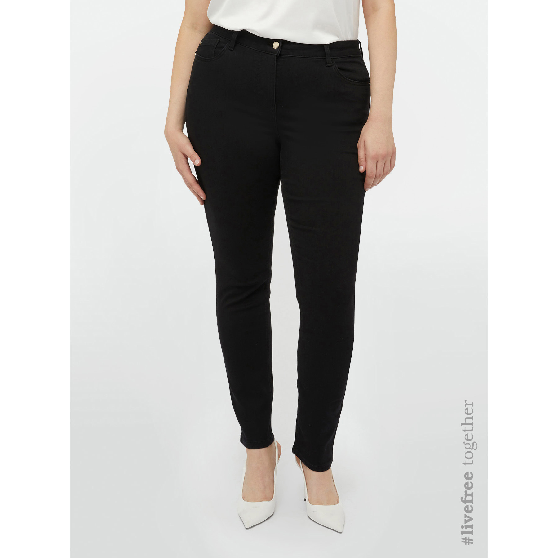 Fiorella Rubino - Jeans skinny - Nero