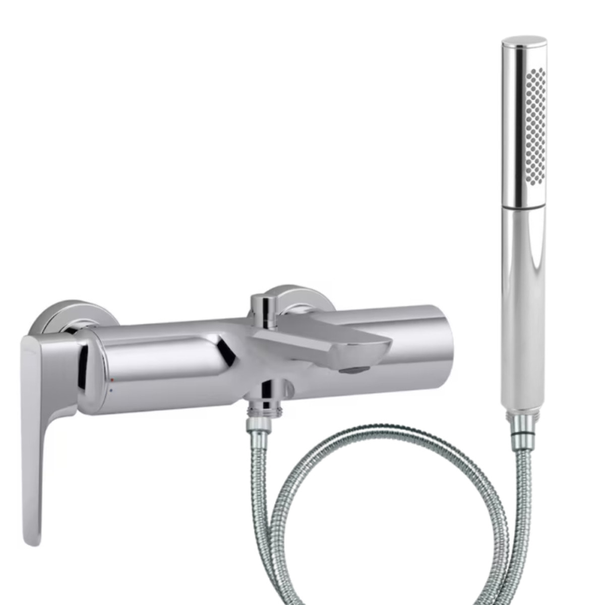 Pack mitigeur bain douche Aléo+ + douchette Shift Ellipse + flexible à écrou 175 cm