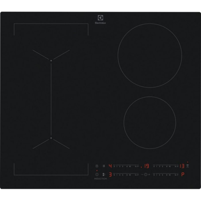 Plaque induction ELECTROLUX EIV63443CT SaphirMatt SE- Anti-rayures et Zone Flex
