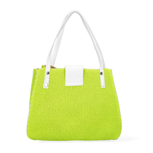 Borsa a spalla da donna - Modello Palermo - Vera pelle - 32.0 x 26.0 x 13.0 cm