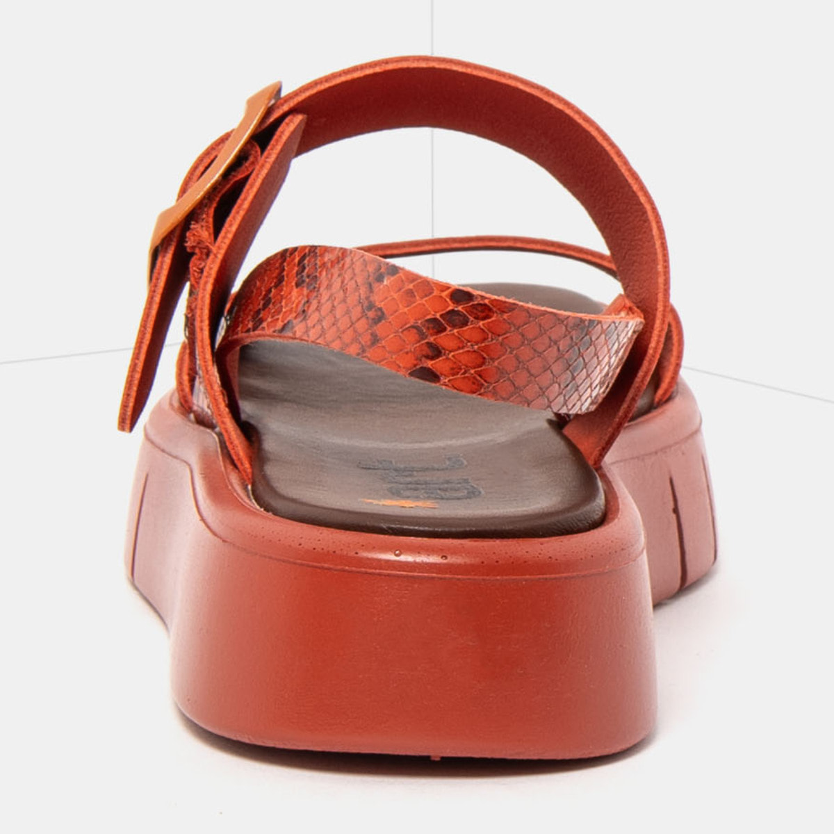 Sandalias 1857 SNAKE TEJA/ MALAGA color Teja