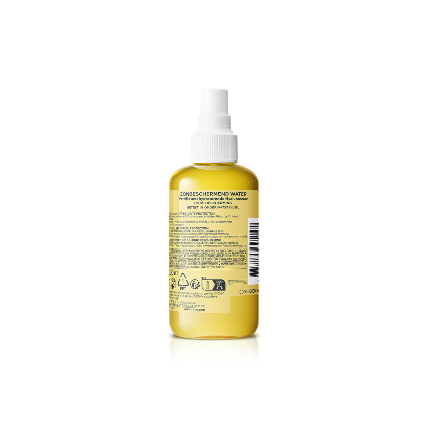 Capital Soleil SPF50 - Eau de Protection Solaire Hydratante 200 ml