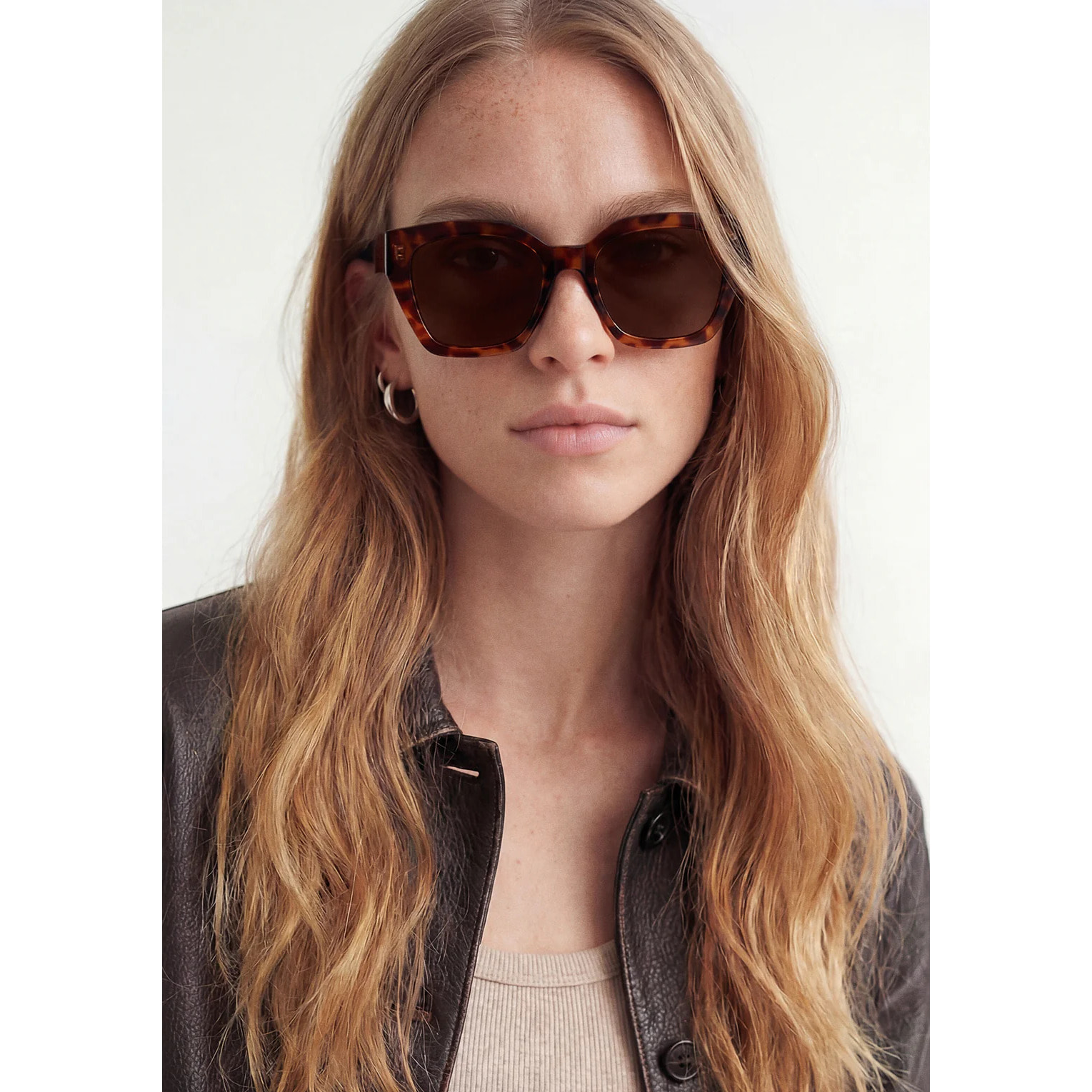 Gafas De Sol D. Franklin Rizz Tort /Brown