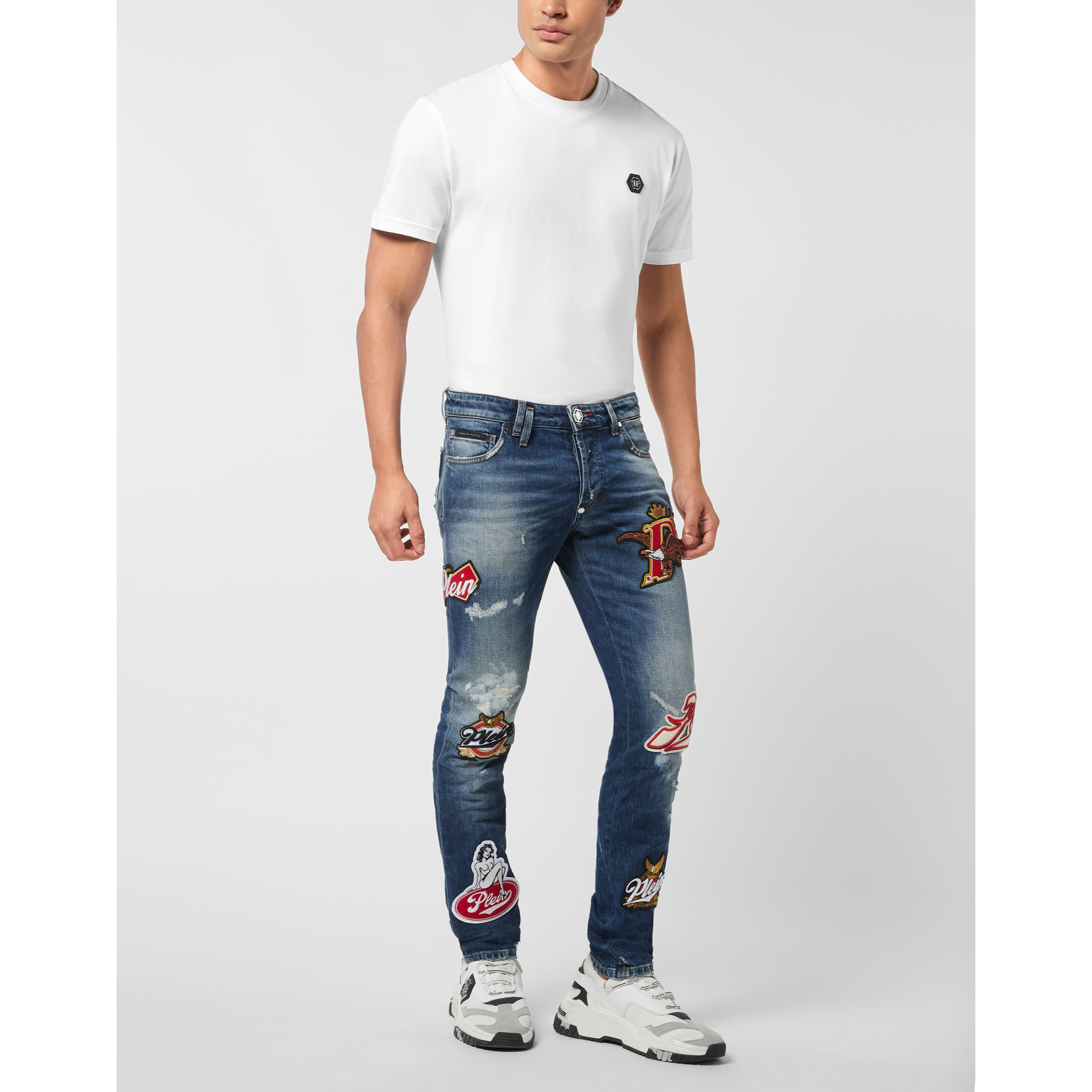 PHILIPP PLEIN Corte super recto