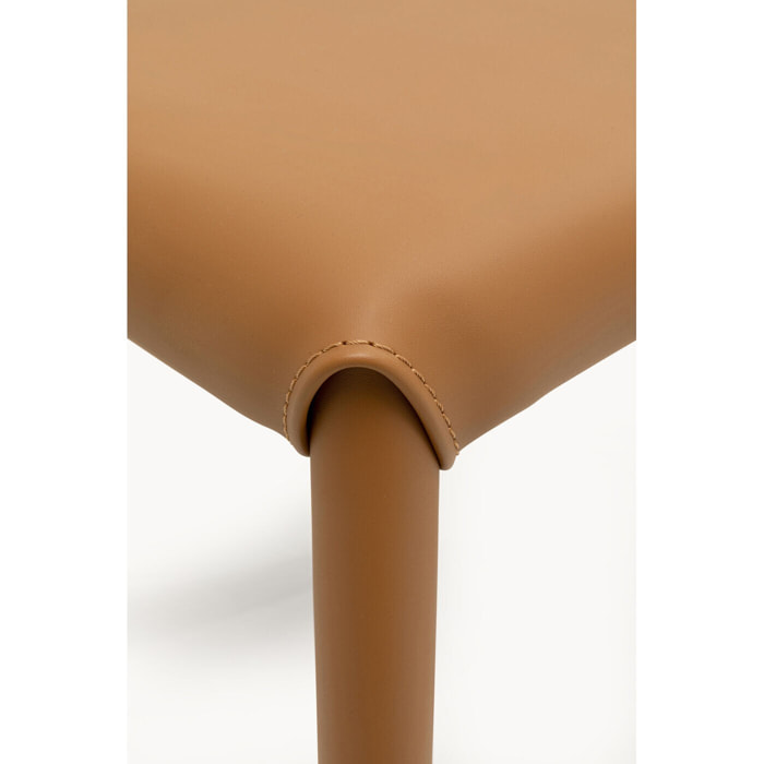 Tabouret Monza marron clair Kare Design