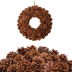 Corona natalizia - Pezzi 1 - 40xH40x13cm - Bianchi Dino SpA