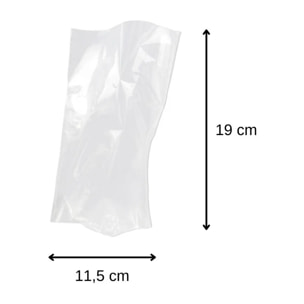 Lot de 10 sachets biscuits transparents Zenker