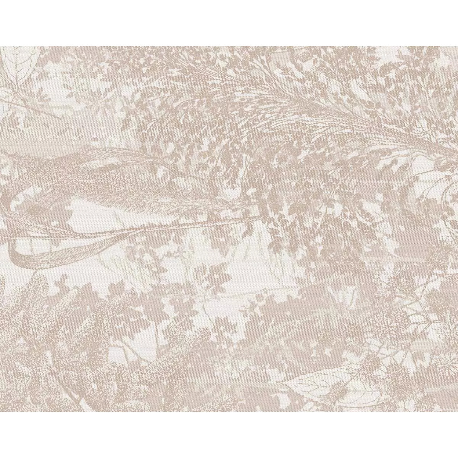 Set pur coton enduit motif jacquard Mille esprit jardins chanvre