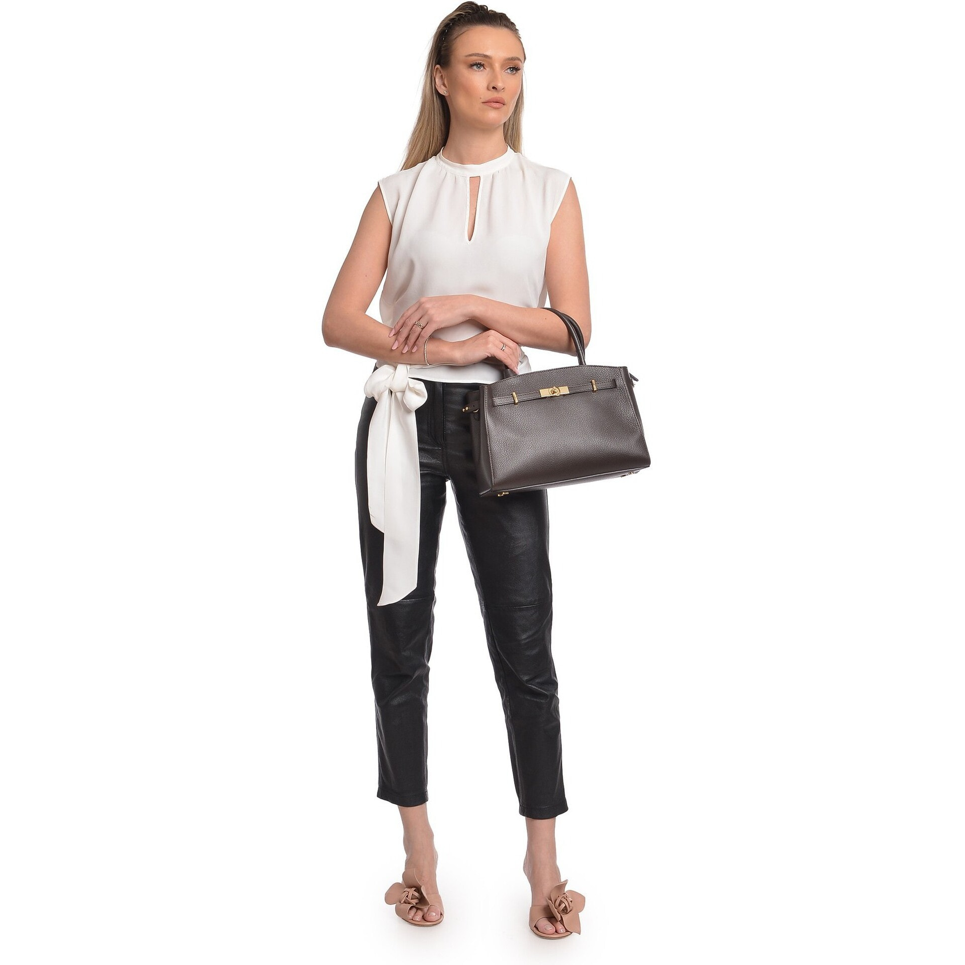 Tote Anna Luchini Marrone