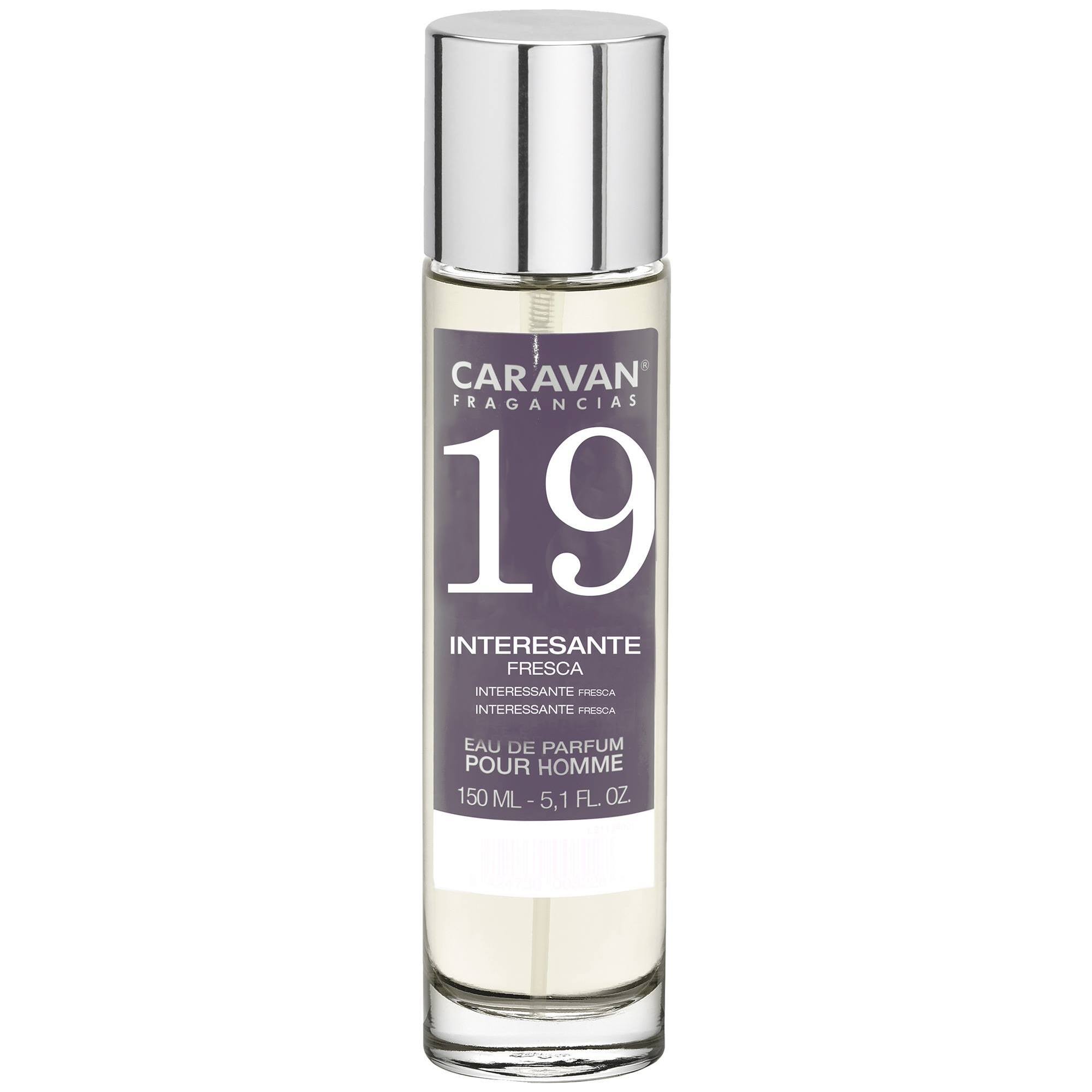 Caravan fragancias - caja de regalo con 2 perfumes nº19 de 150 ml, para hombre
