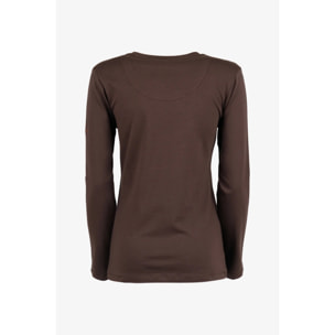 T-shirt Donna W5D365 Esercito in cotone