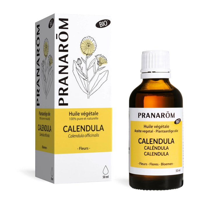 Pranarom - Huile Végétale de Calendula - Bio - 50 ml