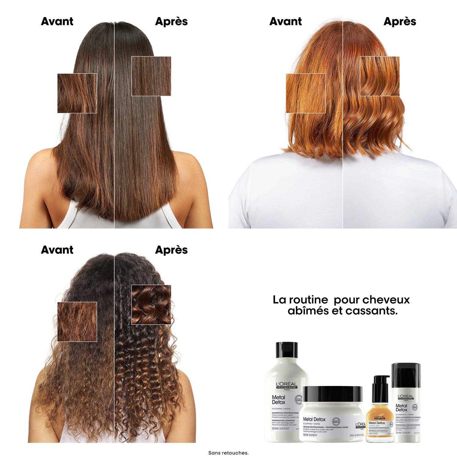 Metal Detox - Coffret Duo Metal Detox Shampooing 100 ml + Masque 75 ml