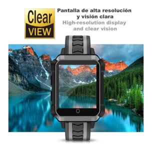 Smartwatch H7 con cámara, navegador GPS, monitor cardiaco. Opción de SIM.