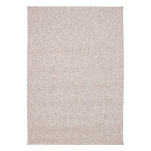 Tapis intérieur bouclette gris clair effet chiné 160x230cm