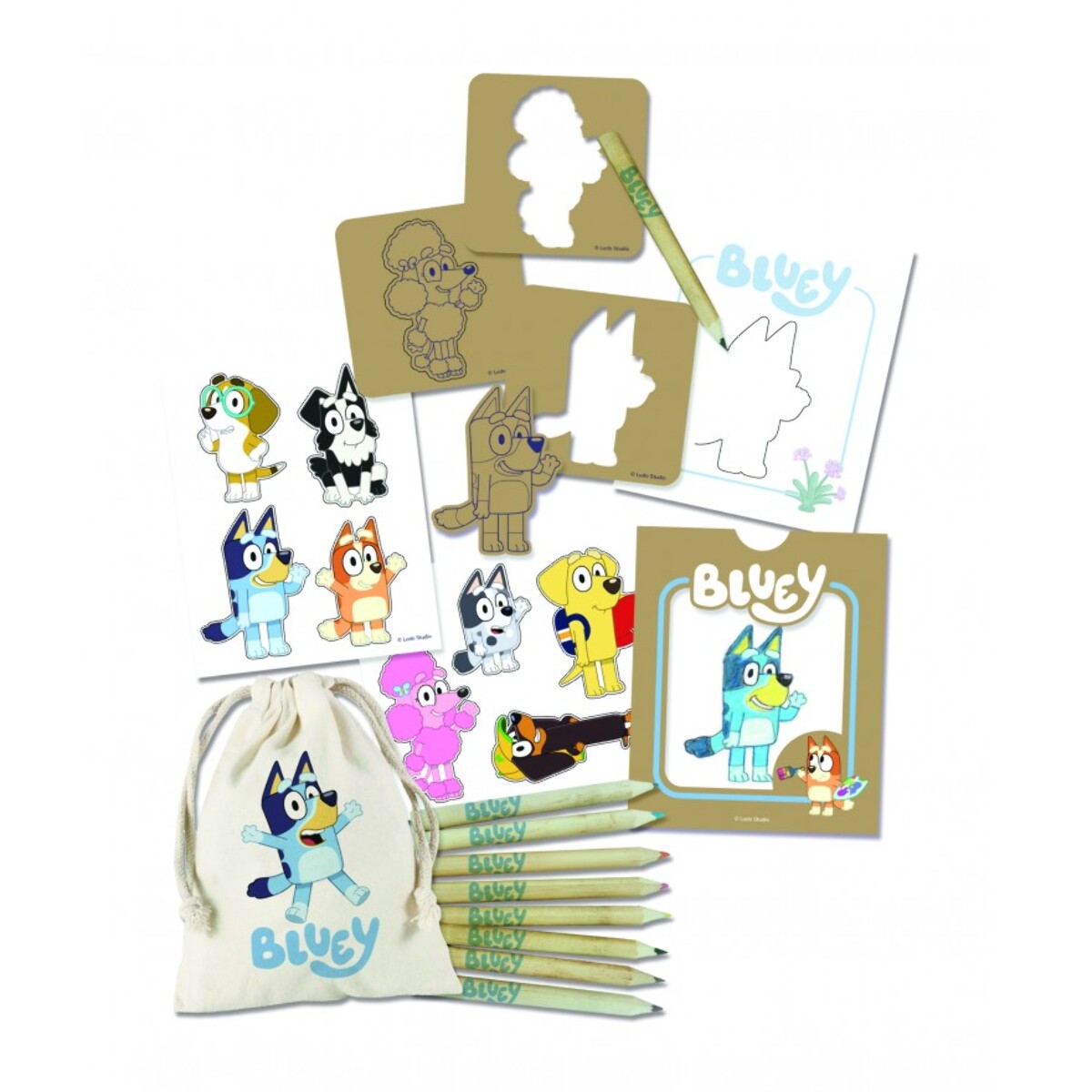 ACTIVIDADES DIVERTIDAS BLUEY PUZZLE CREATIVO