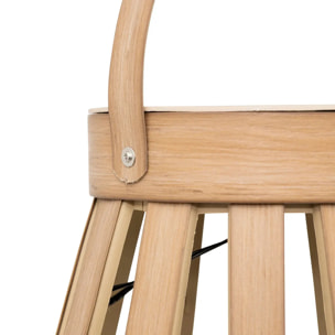 Lanterne solaire "Aria" beige H34,5cm