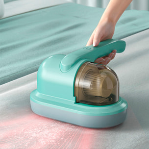 Aspirapolvere wireless a mano UV per letti. Pulisce efficacemente il tuo letto e i cuscini, aspirazione di 10kps con filtro quadruplo e funzione di aromaterapia anti-odori.