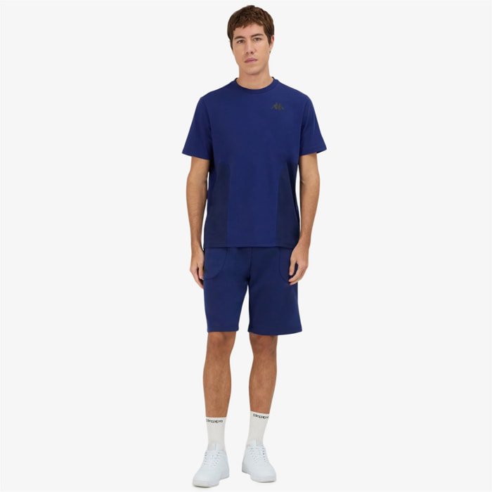 Kappa - Pantaloni Corti Uomo Blu - Gaxi
