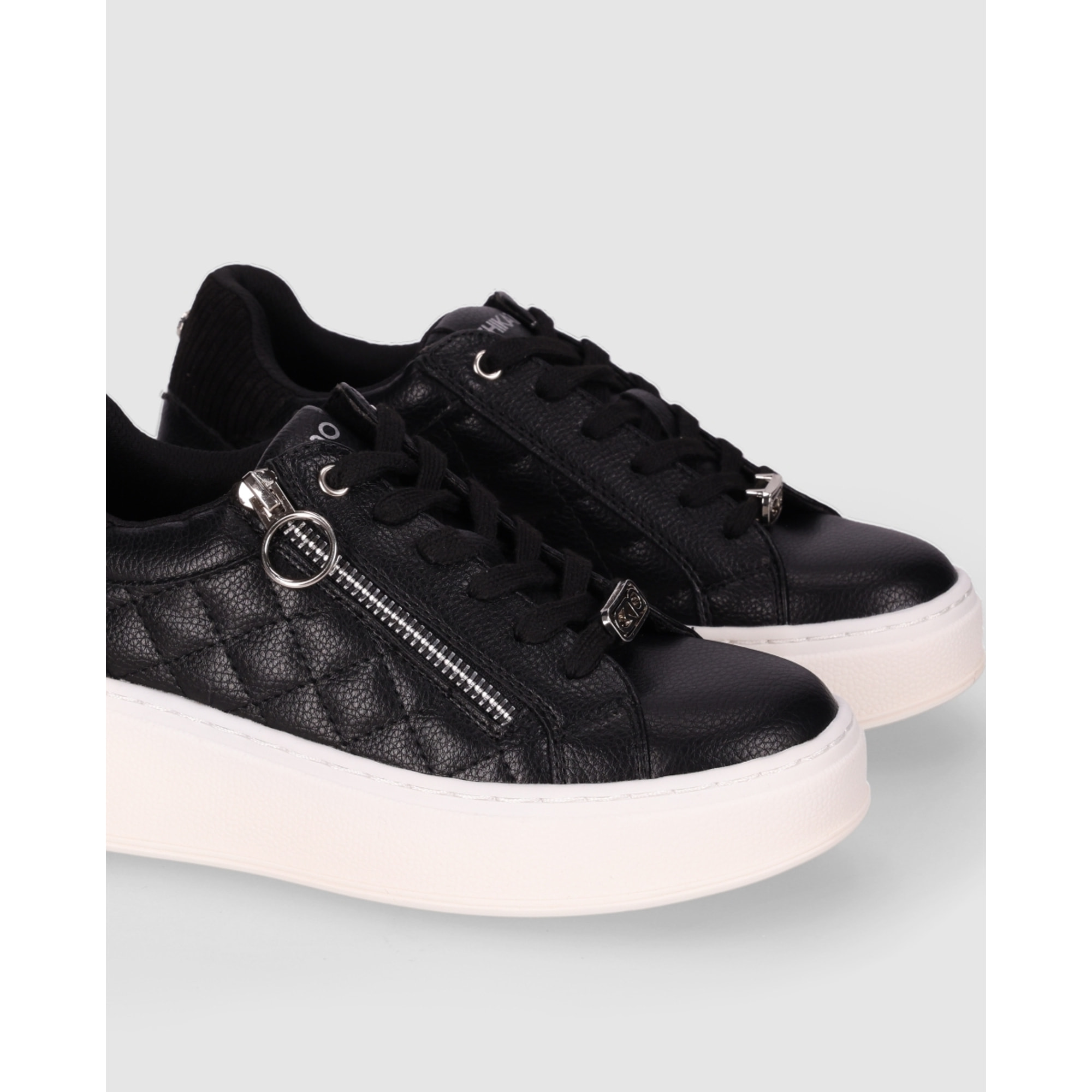 Deportivos - Negro - Tacón: 5 cm