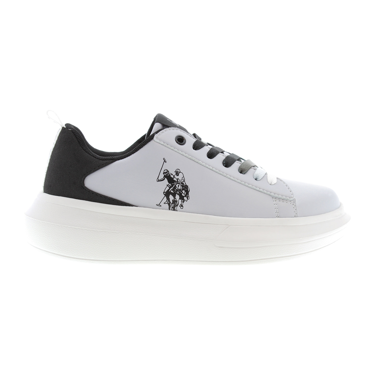 Sneakers U.S. Polo Assn. grigio chiaro-nero