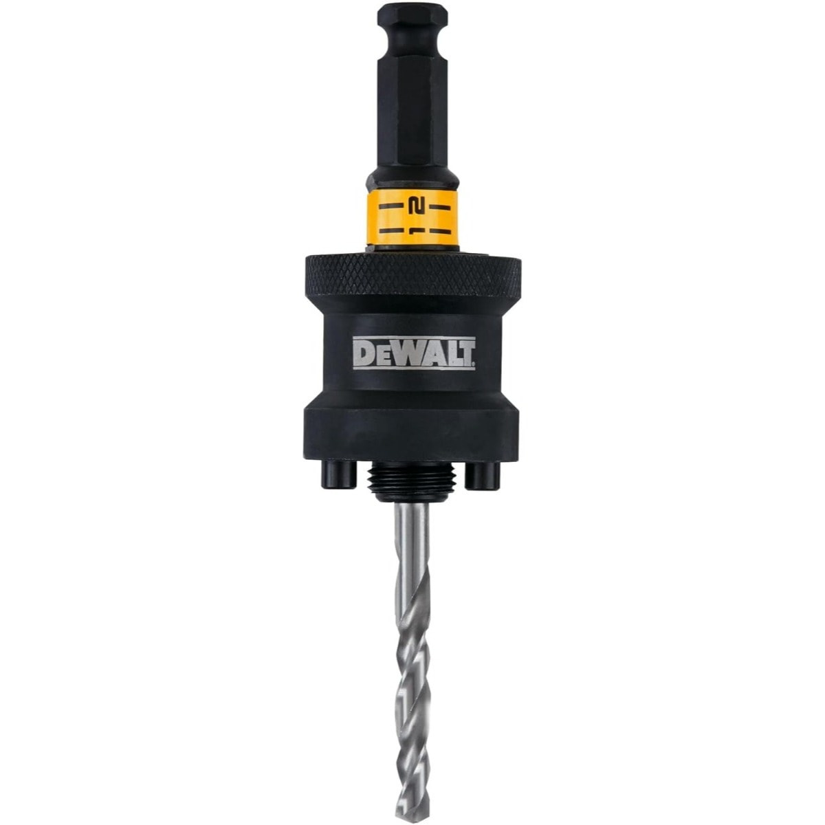 Mandrin à changement rapide pour scie cloche - Ø 13 mm 32-210 mm - DEWALT - DT20625-QZ