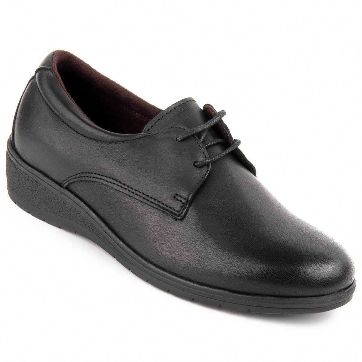 Oxford De Cuña - Negro - Altura: 4 Cm