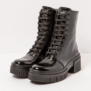 Botines con tacón 1375 PATENT FLASH BLACK/YORK color Black