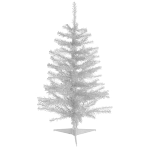 Elegante Arból de navidad Blanco 100 cm