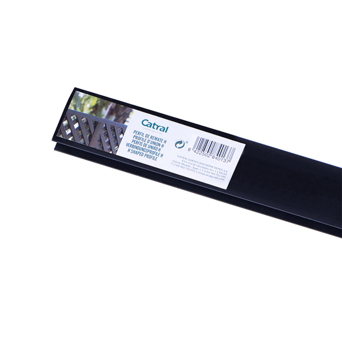 Perfil Union Plastico H 2.05 M. Antracita