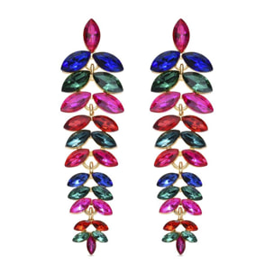 Pendientes Lux by Lux acabados oro 18k