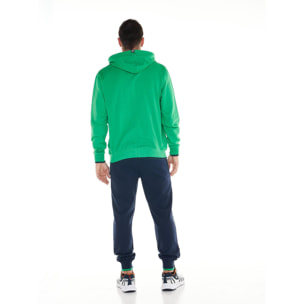 Tuta da uomo con cappuccio Sporty Fluo