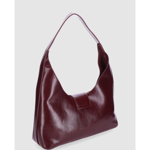 Bolso - Burdeos - Medida: 34 cm x 30 cm x 10 cm