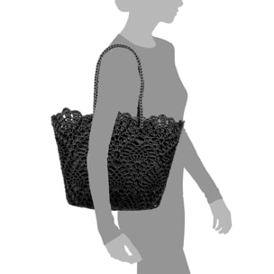 Zelbio bolso de hombro mujer. Fabricado en algodón.