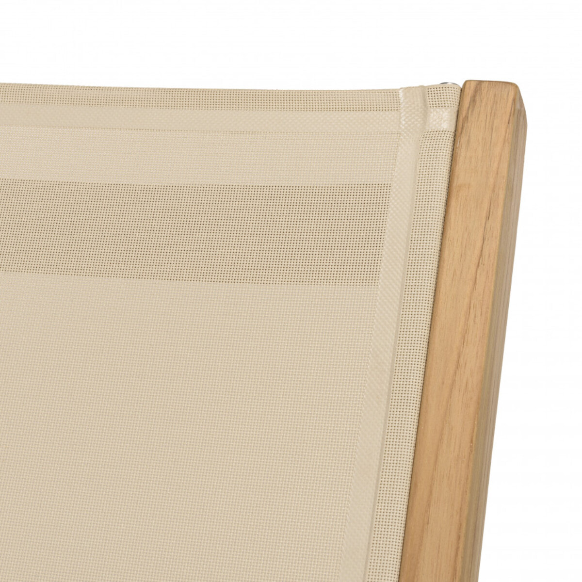 HARRIS - Bain de soleil textilène couleur beige
