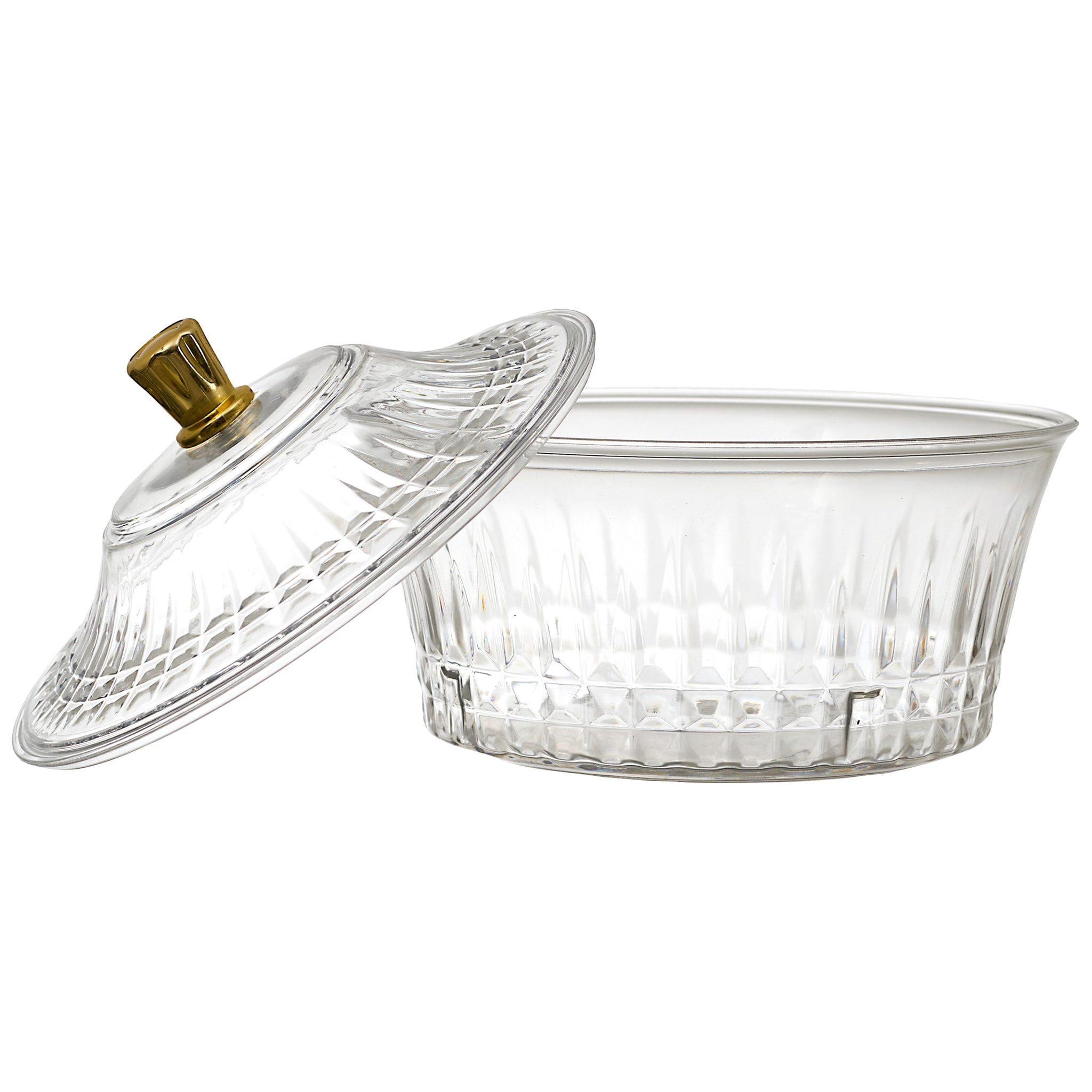 Coupe Avec Couvercle Plastique D15.4cm Sabah