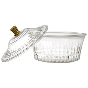 Coupe Avec Couvercle Plastique D15.4cm Sabah